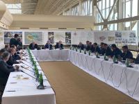 Работы по строительству взлетно-посадочной полосы и терминала в Лачинском аэропорту выполнены на 37% - замминистра (ФОТО)
