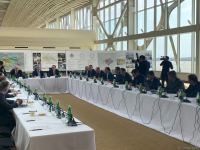 Работы по строительству взлетно-посадочной полосы и терминала в Лачинском аэропорту выполнены на 37% - замминистра (ФОТО)