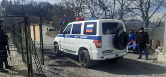 По Лачинской дороге беспрепятственно проехала автоколонна РМК (ФОТО)