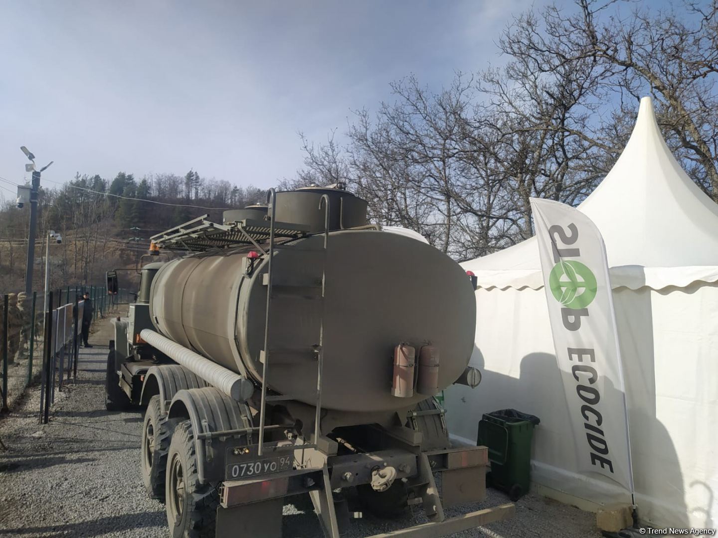 Convoy of Russian peacekeepers moves freely along Azerbaijan's Lachin-Khankendi road (PHOTO)