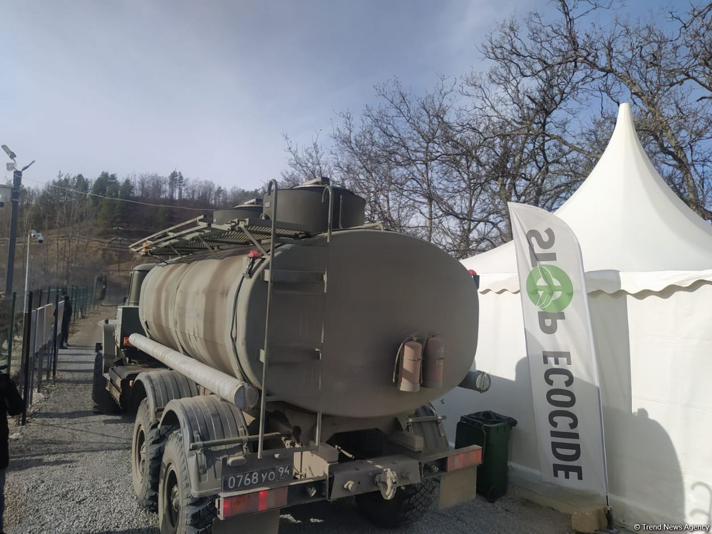 Convoy of Russian peacekeepers moves freely along Azerbaijan's Lachin-Khankendi road (PHOTO)