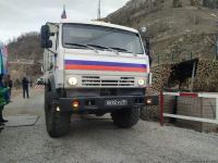 Another convoy of Russian peacekeepers moves freely along Azerbaijan's Lachin-Khankendi road (PHOTO)