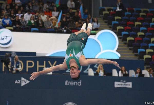 Third day of FIG Artistic Gymnastics Apparatus World Cup kicks off in Baku (PHOTO)