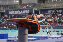 Third day of FIG Artistic Gymnastics Apparatus World Cup kicks off in Baku (PHOTO)