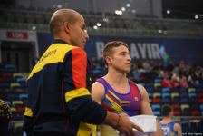 Third day of FIG Artistic Gymnastics Apparatus World Cup kicks off in Baku (PHOTO)