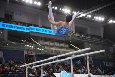 Third day of FIG Artistic Gymnastics Apparatus World Cup kicks off in Baku (PHOTO)