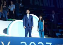 Baku holds awarding ceremony for winners of FIG Artistic Gymnastics World Cup (PHOTO)