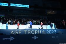 Baku holds awarding ceremony for winners of FIG Artistic Gymnastics World Cup (PHOTO)