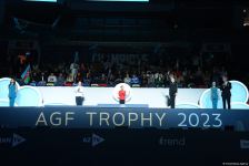 Baku holds awarding ceremony for winners of FIG Artistic Gymnastics World Cup (PHOTO)