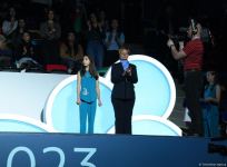 Baku holds awarding ceremony for winners of FIG Artistic Gymnastics World Cup (PHOTO)