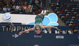 Third day of FIG Artistic Gymnastics Apparatus World Cup kicks off in Baku (PHOTO)