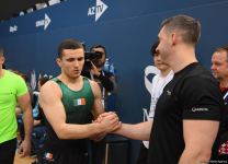 Third day of FIG Artistic Gymnastics Apparatus World Cup kicks off in Baku (PHOTO)