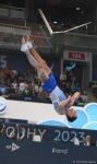 Third day of FIG Artistic Gymnastics Apparatus World Cup kicks off in Baku (PHOTO)