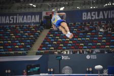 Third day of FIG Artistic Gymnastics Apparatus World Cup kicks off in Baku (PHOTO)