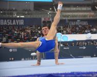 Third day of FIG Artistic Gymnastics Apparatus World Cup kicks off in Baku (PHOTO)
