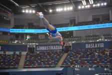 Third day of FIG Artistic Gymnastics Apparatus World Cup kicks off in Baku (PHOTO)