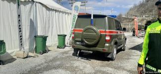 Convoy of Russian peacekeepers moves freely along Azerbaijan's Lachin-Khankendi road (PHOTO)