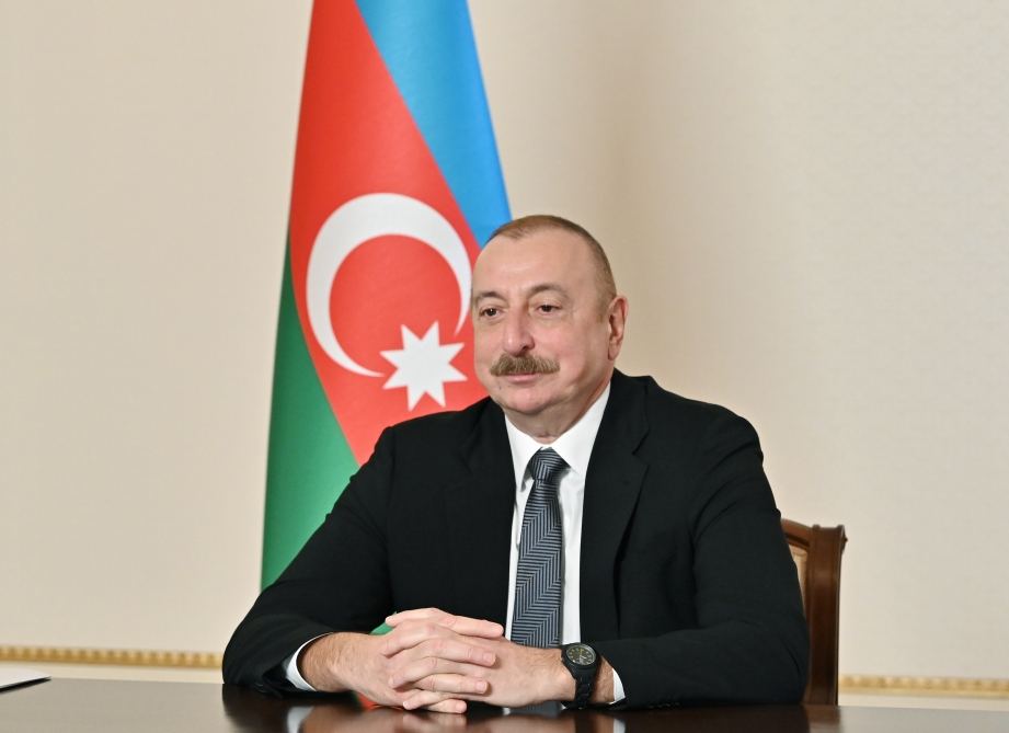 Президент Азербайджана Ильхам Алиев встретился с Президентом Болгарии Руменом Радевым в формате видеоконференции (ФОТО)