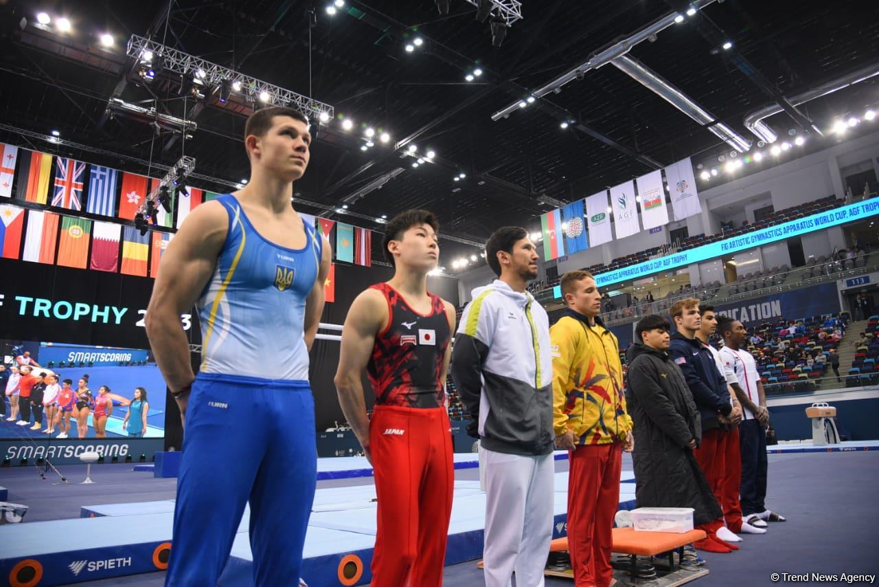 Third day of FIG Artistic Gymnastics Apparatus World Cup kicks off in Baku (PHOTO)