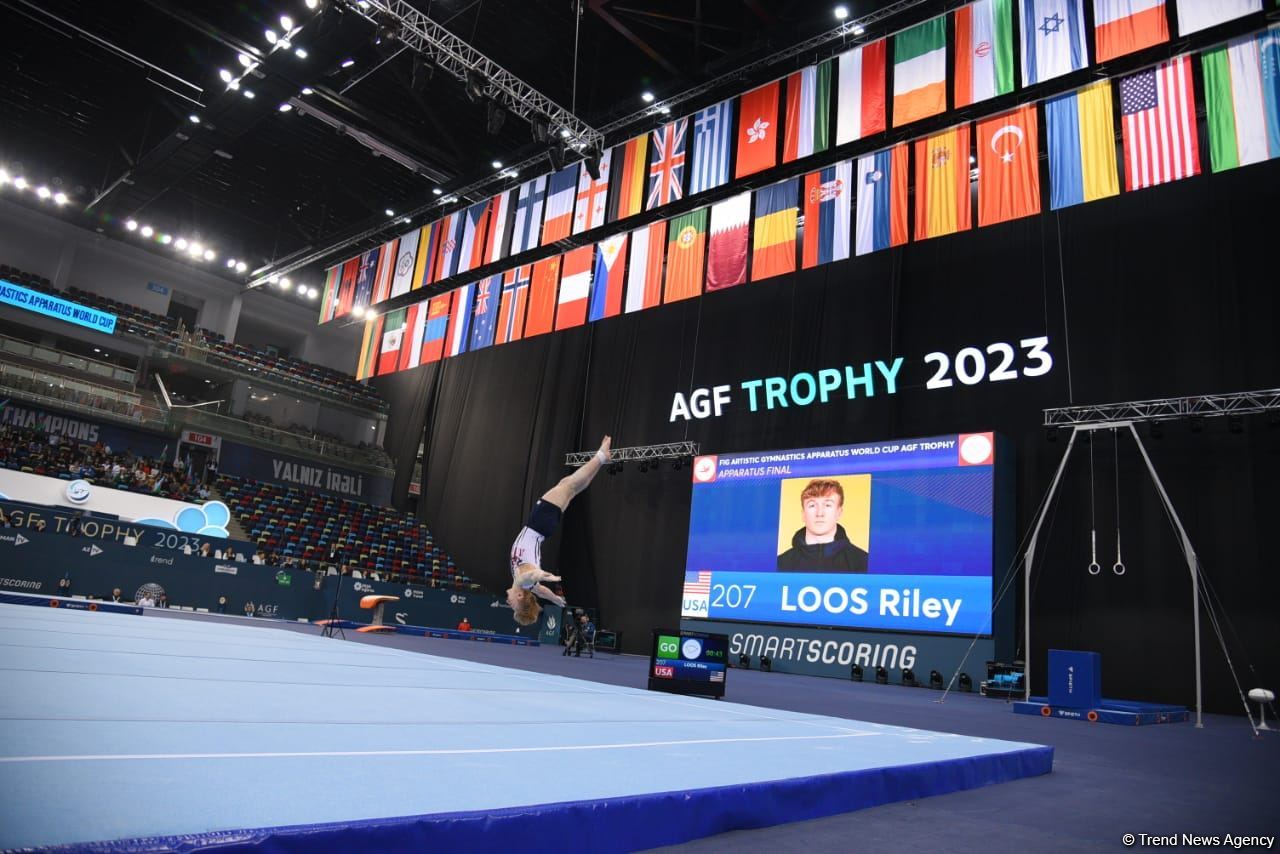 Third day of FIG Artistic Gymnastics Apparatus World Cup kicks off in Baku (PHOTO)