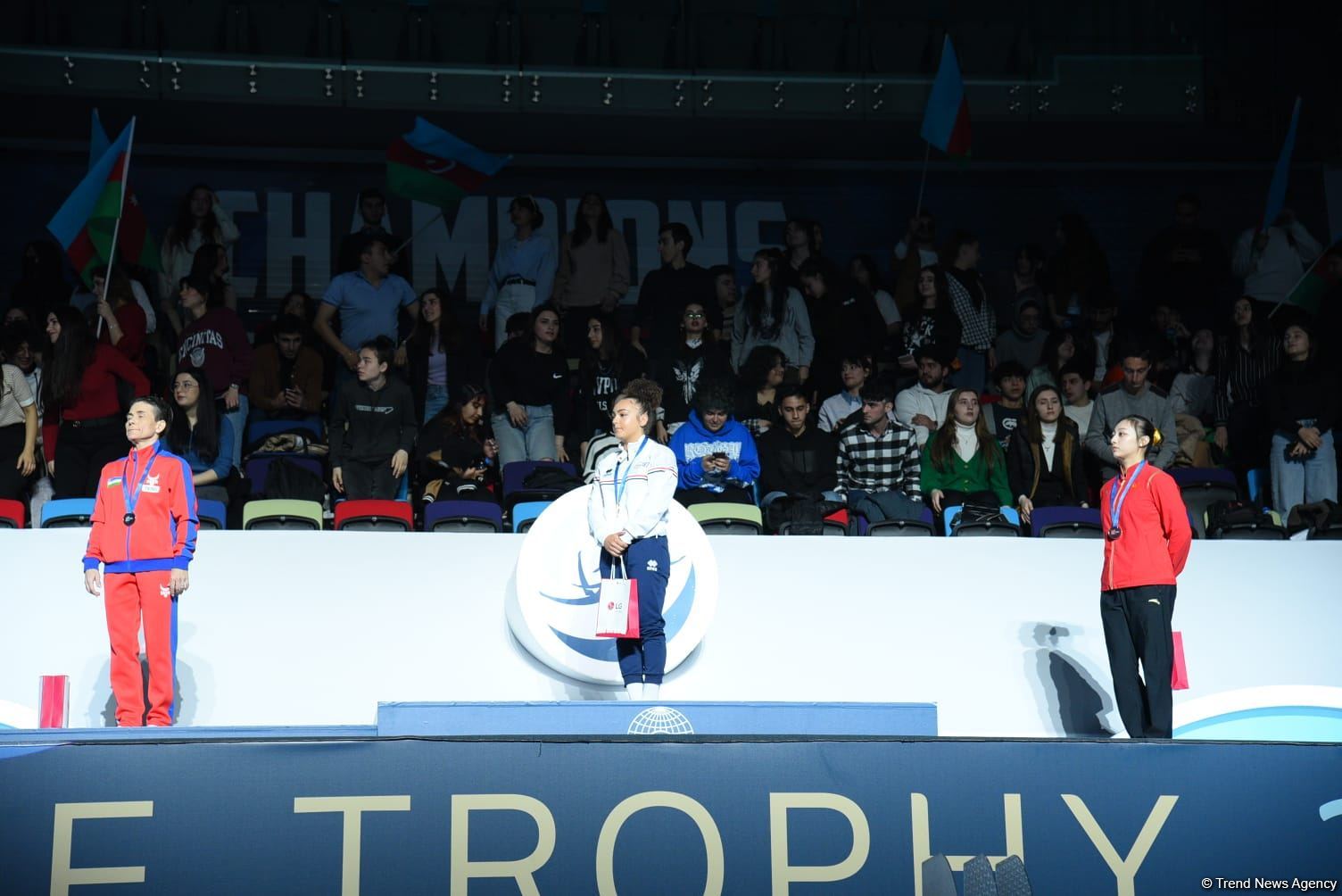 Baku holds awarding ceremony for winners of FIG Artistic Gymnastics World Cup (PHOTO)