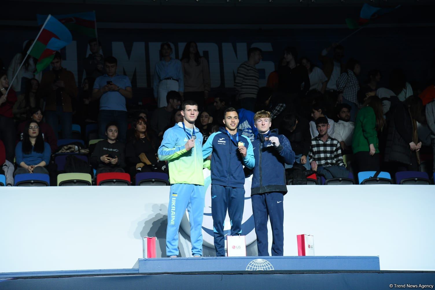 Baku holds awarding ceremony for winners of FIG Artistic Gymnastics World Cup (PHOTO)