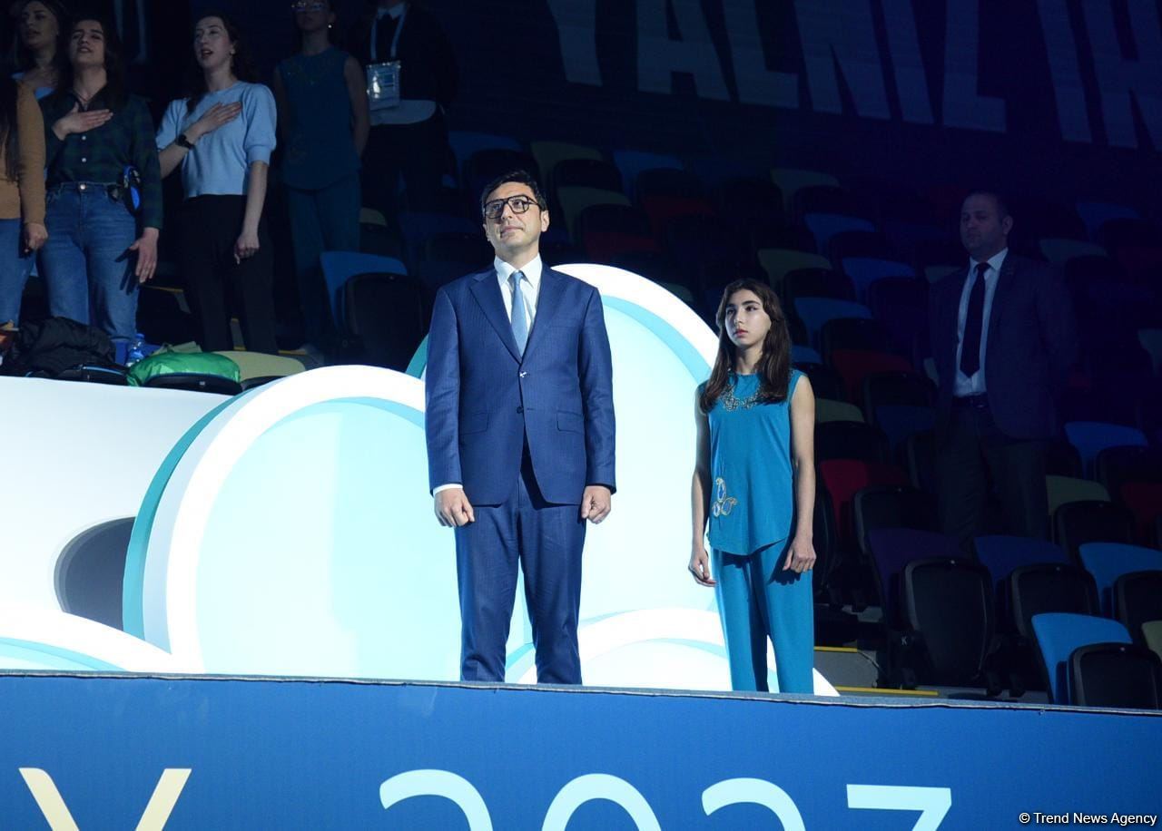 Baku holds awarding ceremony for winners of FIG Artistic Gymnastics World Cup (PHOTO)