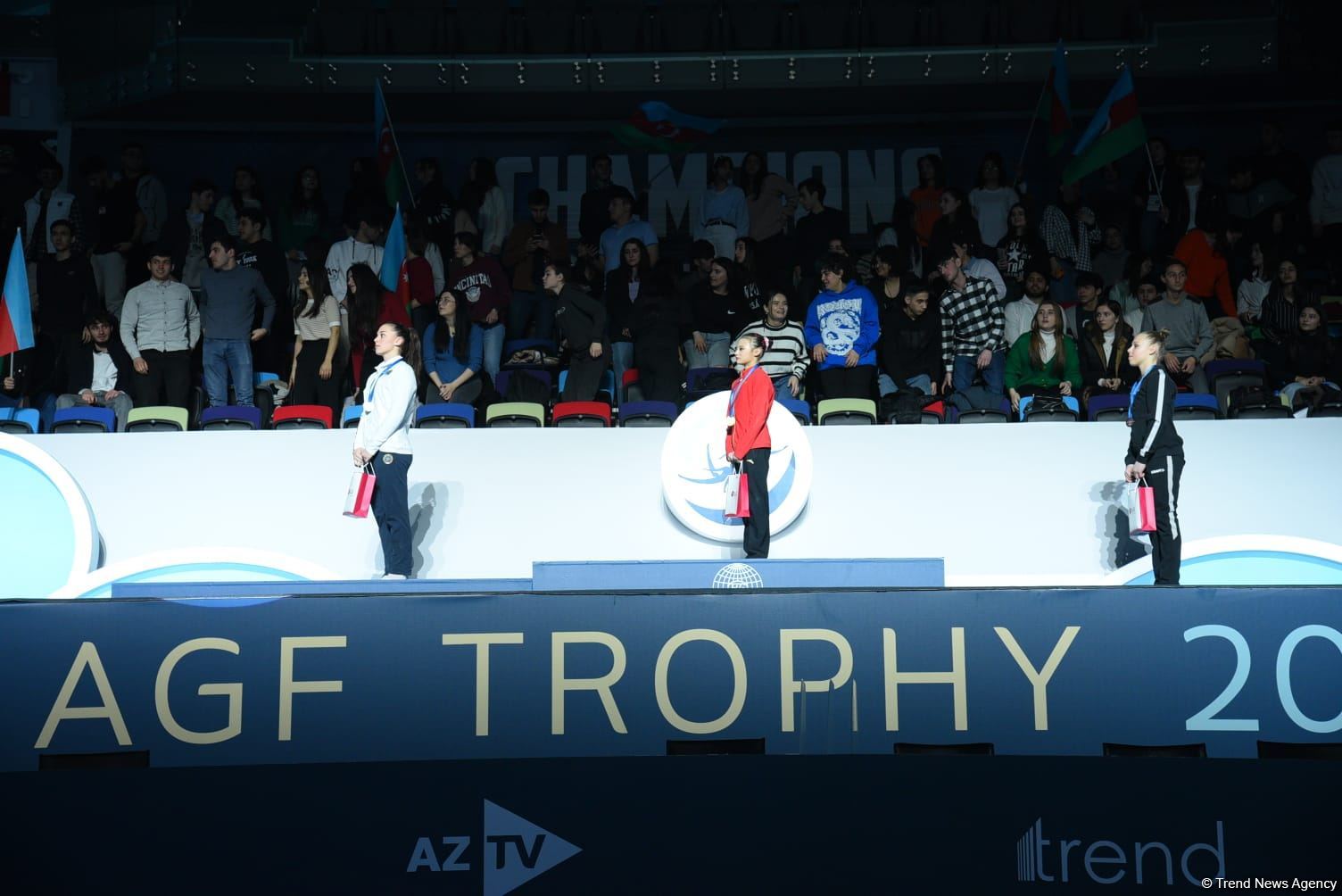 Baku holds awarding ceremony for winners of FIG Artistic Gymnastics World Cup (PHOTO)