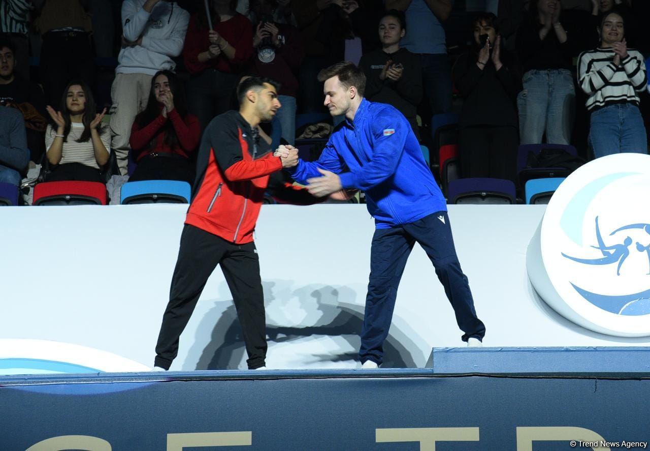 Baku holds awarding ceremony for winners of FIG Artistic Gymnastics World Cup (PHOTO)