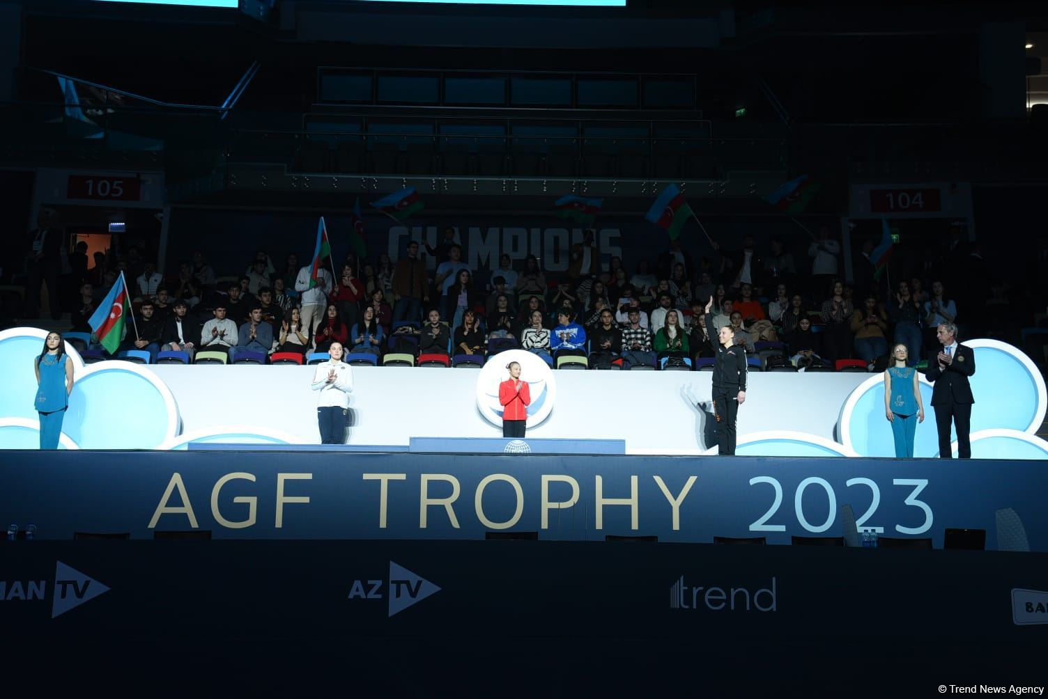 Baku holds awarding ceremony for winners of FIG Artistic Gymnastics World Cup (PHOTO)