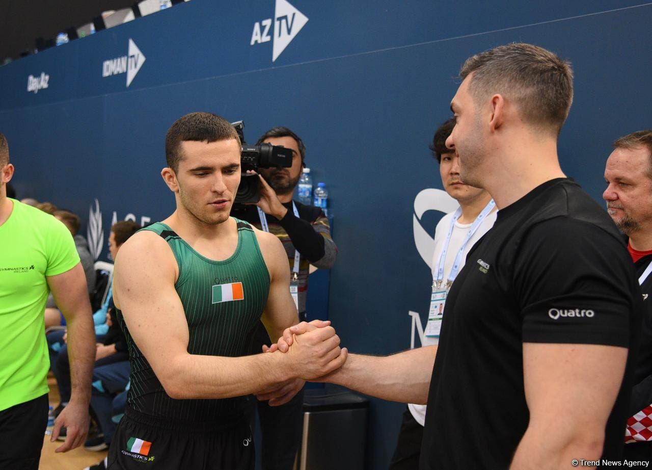 Third day of FIG Artistic Gymnastics Apparatus World Cup kicks off in Baku (PHOTO)