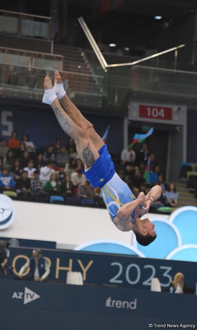 Third day of FIG Artistic Gymnastics Apparatus World Cup kicks off in Baku (PHOTO)