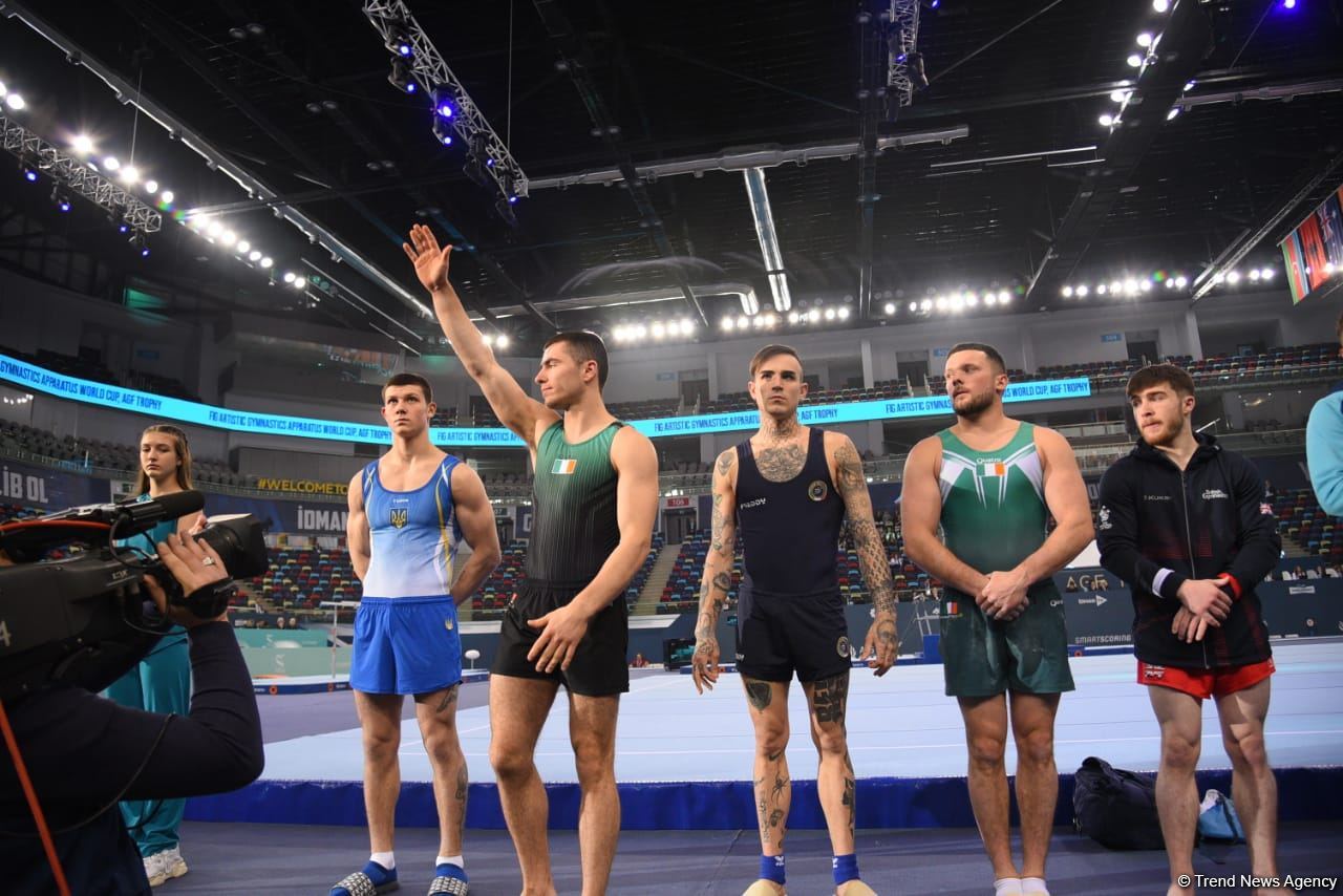 Third day of FIG Artistic Gymnastics Apparatus World Cup kicks off in Baku (PHOTO)