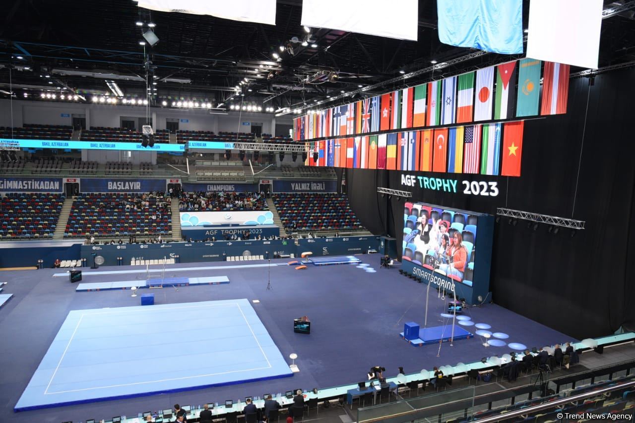 Third day of FIG Artistic Gymnastics Apparatus World Cup kicks off in Baku (PHOTO)