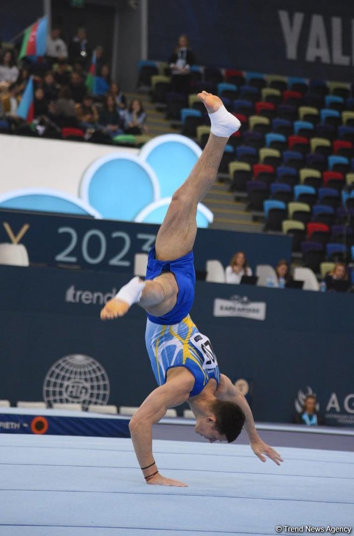 Third day of FIG Artistic Gymnastics Apparatus World Cup kicks off in Baku (PHOTO)