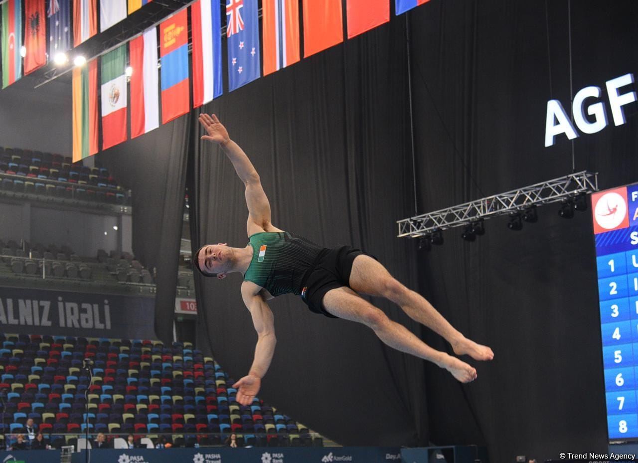 Third day of FIG Artistic Gymnastics Apparatus World Cup kicks off in Baku (PHOTO)