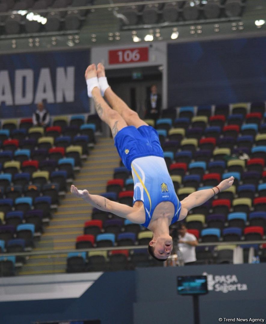 Third day of FIG Artistic Gymnastics Apparatus World Cup kicks off in Baku (PHOTO)