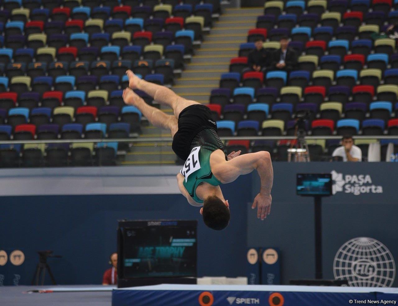 Third day of FIG Artistic Gymnastics Apparatus World Cup kicks off in Baku (PHOTO)
