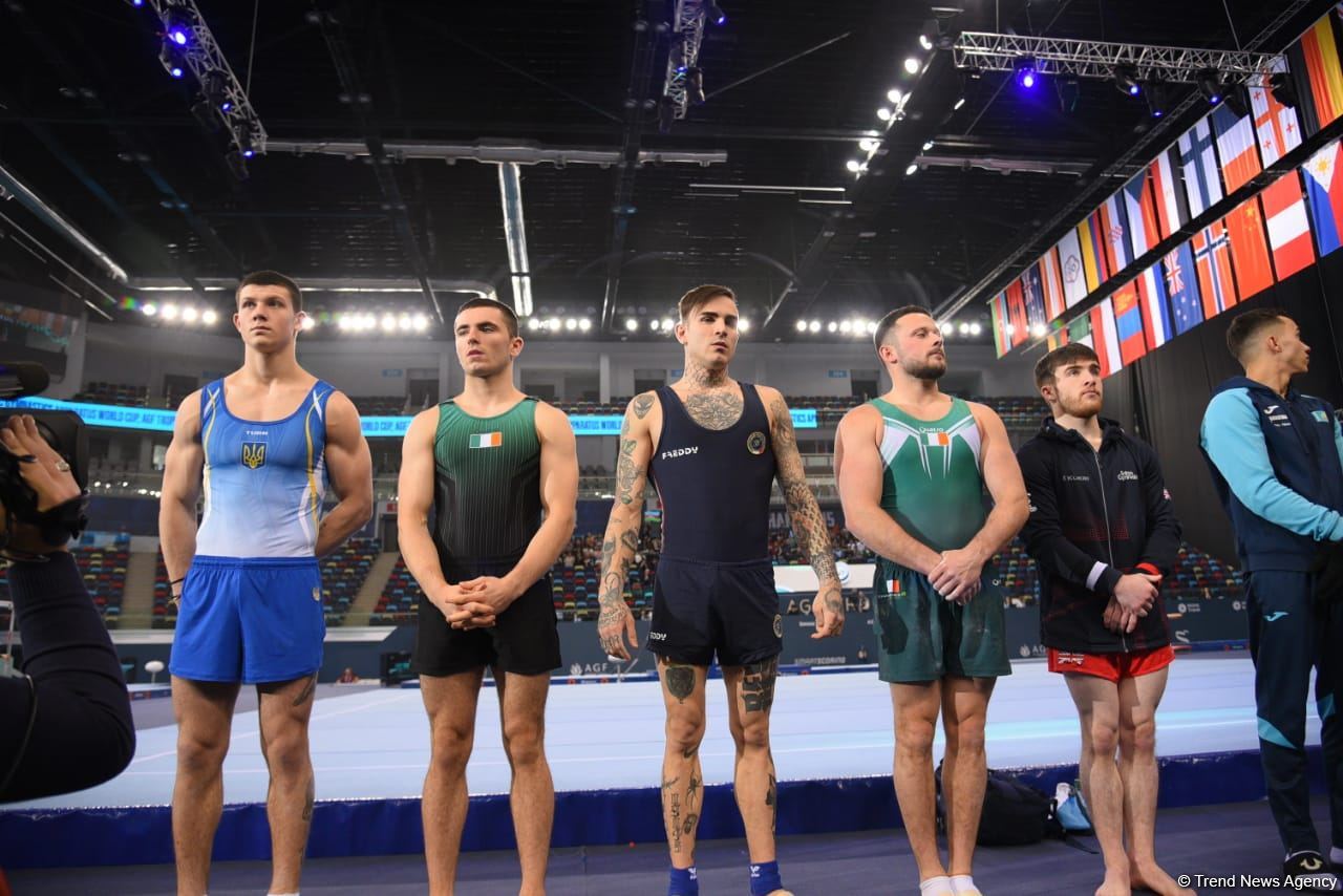 Third day of FIG Artistic Gymnastics Apparatus World Cup kicks off in Baku (PHOTO)