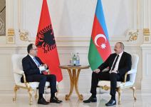 President Ilham Aliyev meets President of Albania Bajram Begaj (PHOTO/VIDEO)