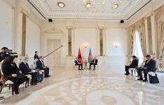 President Ilham Aliyev meets President of Albania Bajram Begaj (PHOTO/VIDEO)