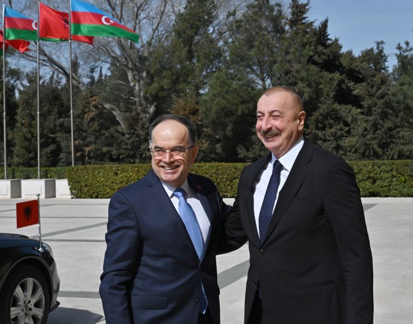 President Ilham Aliyev meets President of Albania Bajram Begaj (PHOTO/VIDEO)