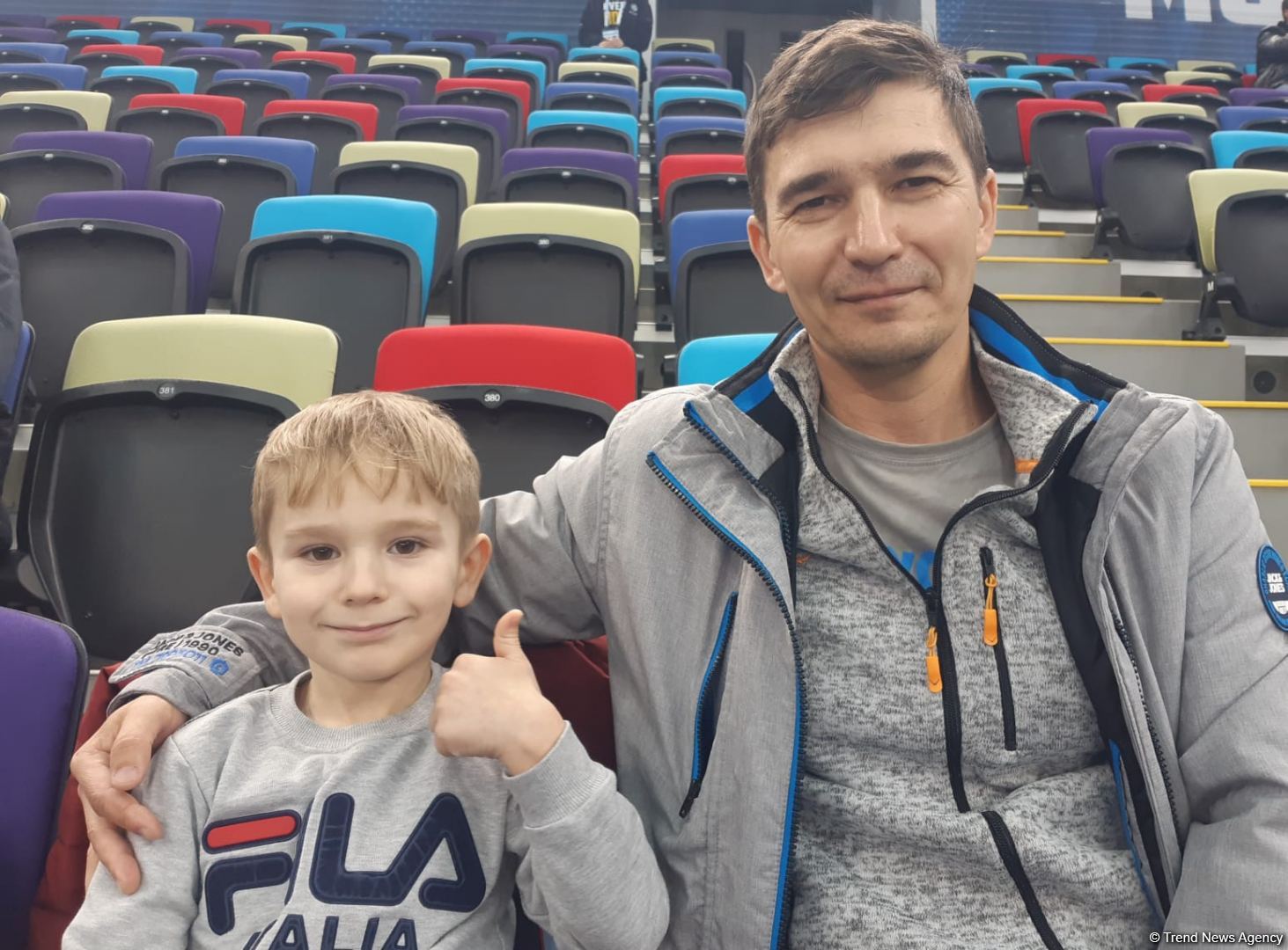 Рад, что в Азербайджане проводятся масштабные соревнования по спортивной гимнастике – зритель Кубка мира