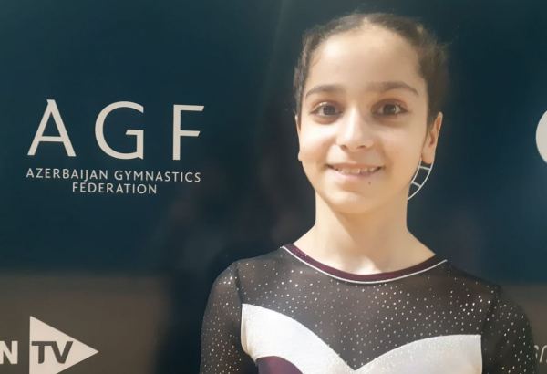Performances of eminent gymnasts inspire new achievements - young Azerbaijani gymnast