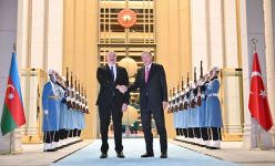 President Ilham Aliyev holds meeting with President of Türkiye Recep Tayyip Erdogan (PHOTO/VIDEO)