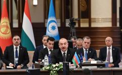 President Ilham Aliyev attends Extraordinary Summit of Heads of State of Organization of Turkic States in Ankara (PHOTO/VIDEO)