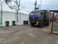 Convoy of Russian peacekeepers moves freely along Azerbaijan's Lachin-Khankendi road (PHOTO)