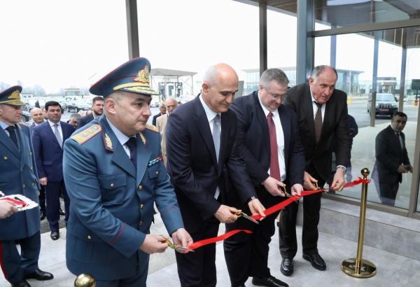 Azerbaijan commissions "Khanoba" customs post on border with Russia after reconstruction (PHOTO/VIDEO)