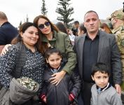 Президент Ильхам Алиев и Первая леди Мехрибан Алиева встретились и побеседовали с жителями села Талыш (ФОТО)