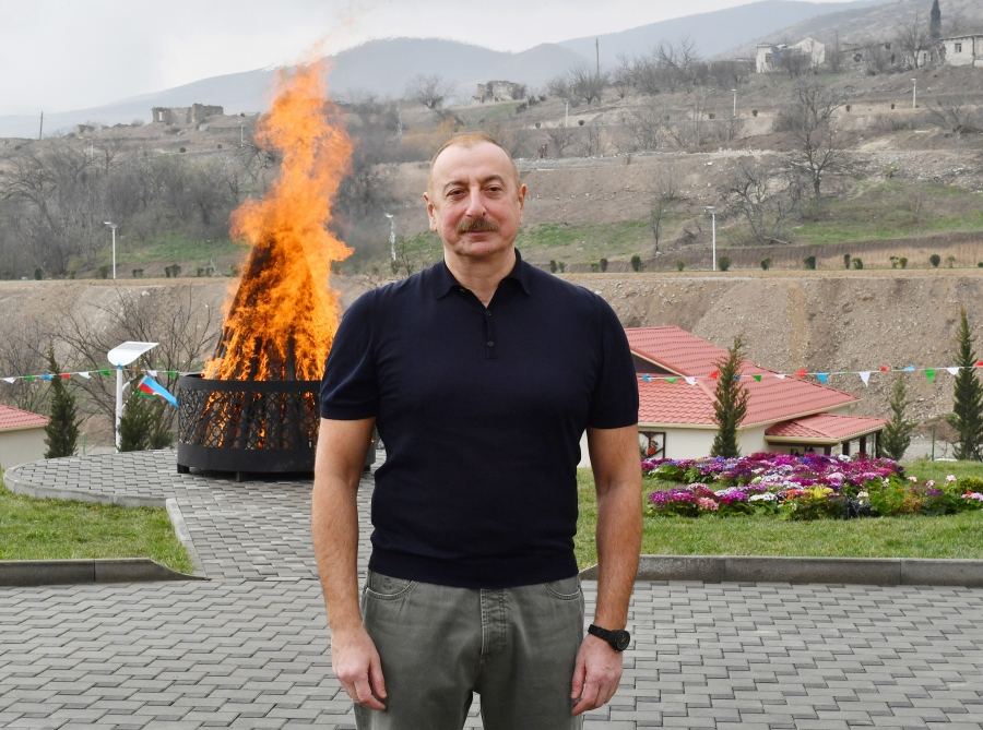Президент Ильхам Алиев: Сегодня мы строим и творим на всех освобожденных землях